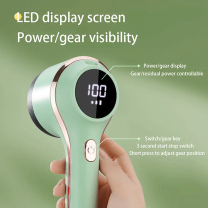 Electric Lint Remover Shaver with LED Digital Display