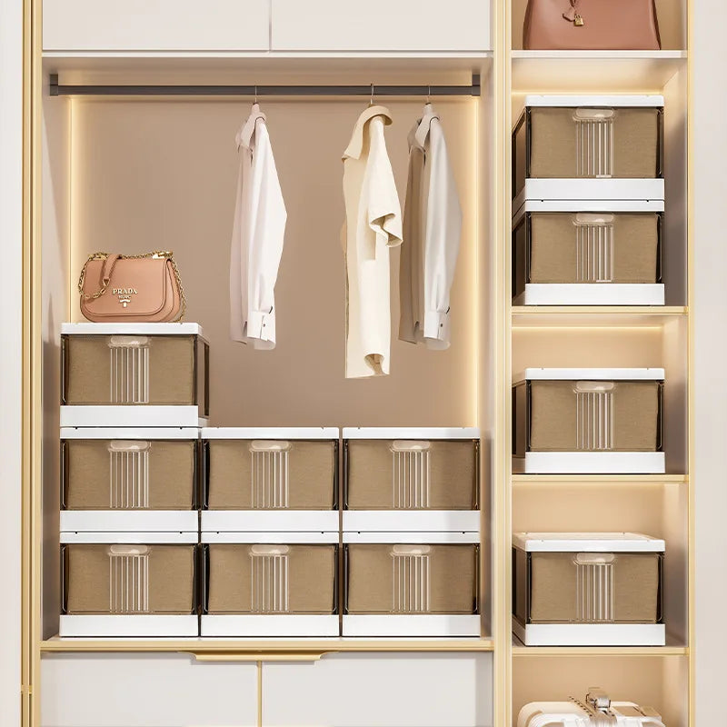 Clothes storage box household wardrobe compartment