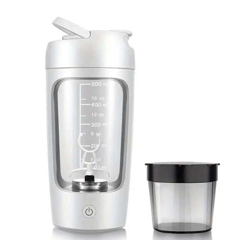 500ML Electric Protein Powder Mixing Cup Automatic Shaker Bottle Mixer Shake Bottle